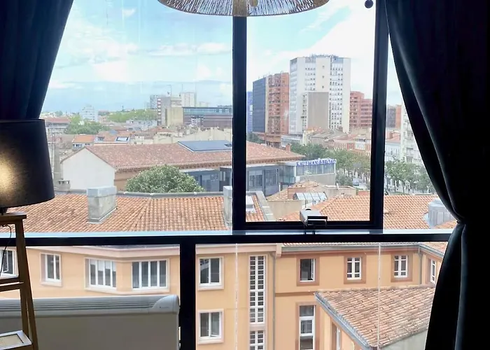 Appartement Ecrin Vitre En Plein Toulouse